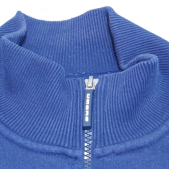Vintage Umbro Tracksuit Jacket Men's Extra Large Long Sleeve Full Zip Blue - Picture 9 of 12